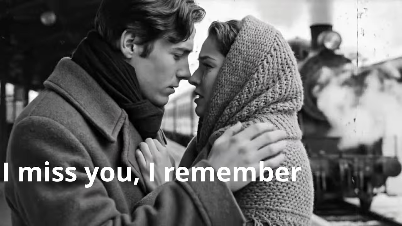 I miss you, I remember