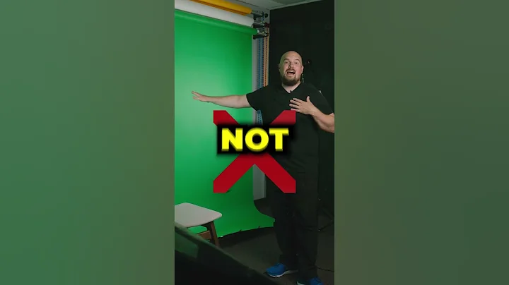 GREEN SCREEN TROUBLES? Mastering Green Screen Lighting Techniques.