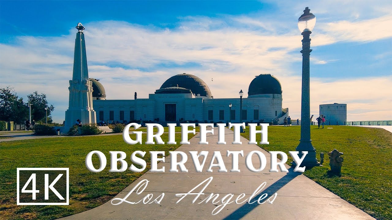 Griffith Observatory in Los Angeles, California - Walking Tour [4K]