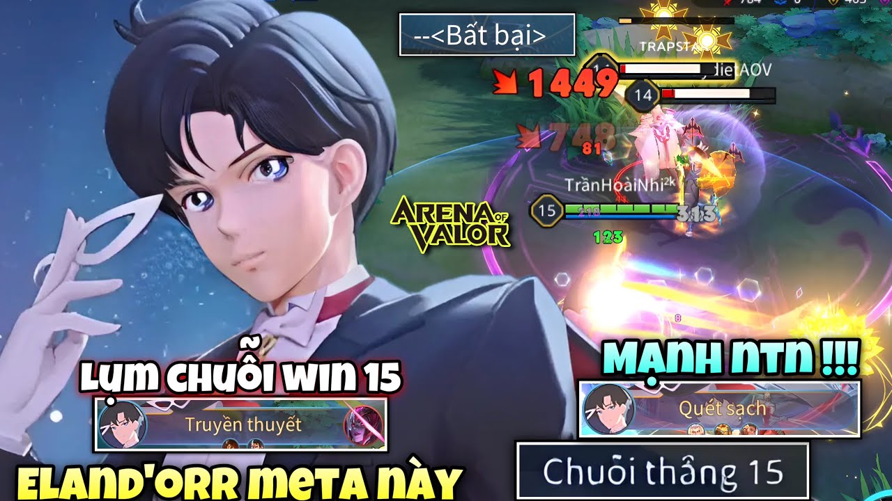 Bất Bại Lụm Chuỗi Thắng 15 Trên Rank Chiến Tướng Với Vị Tướng Bá Đạo Nhất Meta Hiện Tại Eland'orr