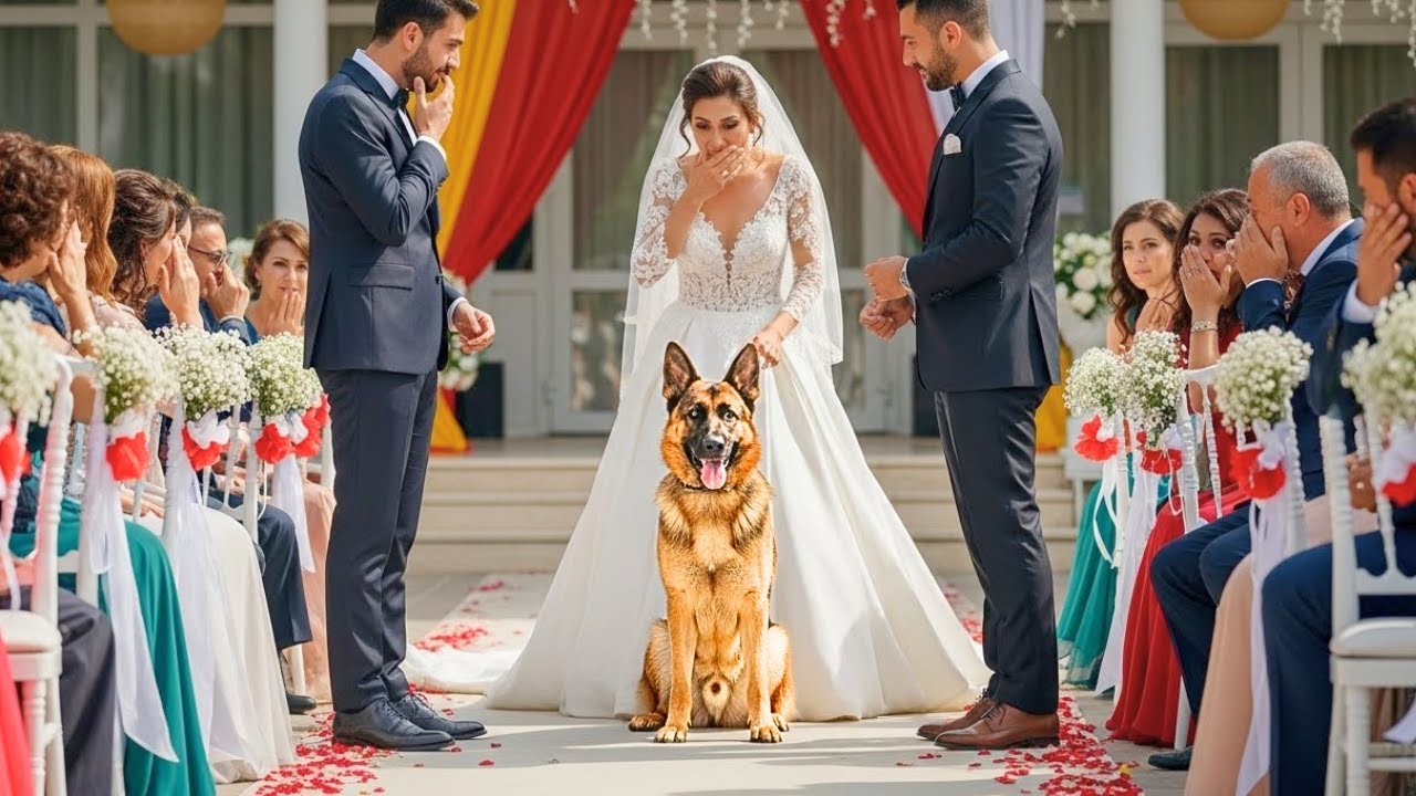Düğün Gününde Köpeği Yolunu Kapattı—Sonra Şok Edici Gerçeği Keşfetti