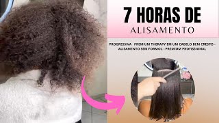 Alisei Um Cabelo Crespo Com A Progressiva Premium Therapy Provalent