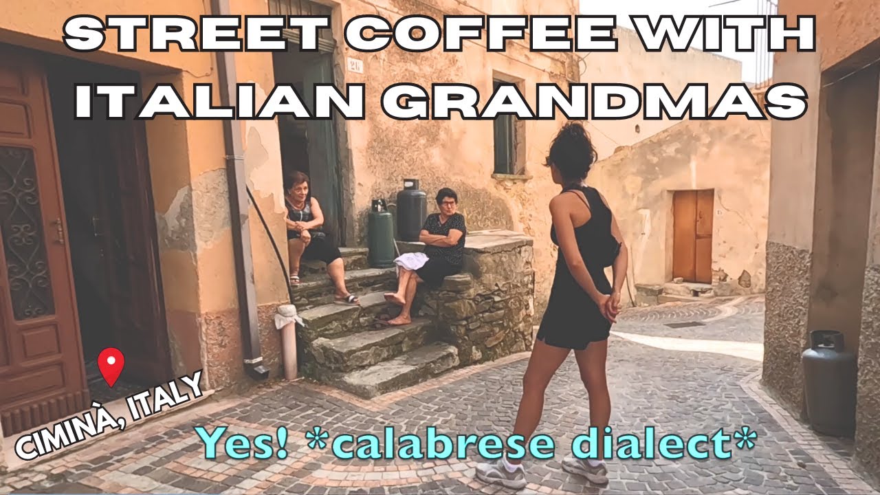 A COFFEE BREAK WITH CALABRIA'S BEST GRANDMAS | CIMINÀ, CALABRIA | ITALY TRAVEL GUIDE