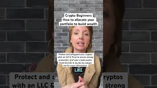 If you are over 40 and new Crypto, this is how to allocate your portfolio and build wealth. #crypto