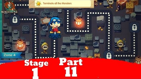 Super Machino go  Underground  Level 1 (Kill all Monsters) Gameplay Walkthrough Part 11