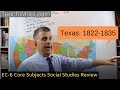 Texas History Unit 3