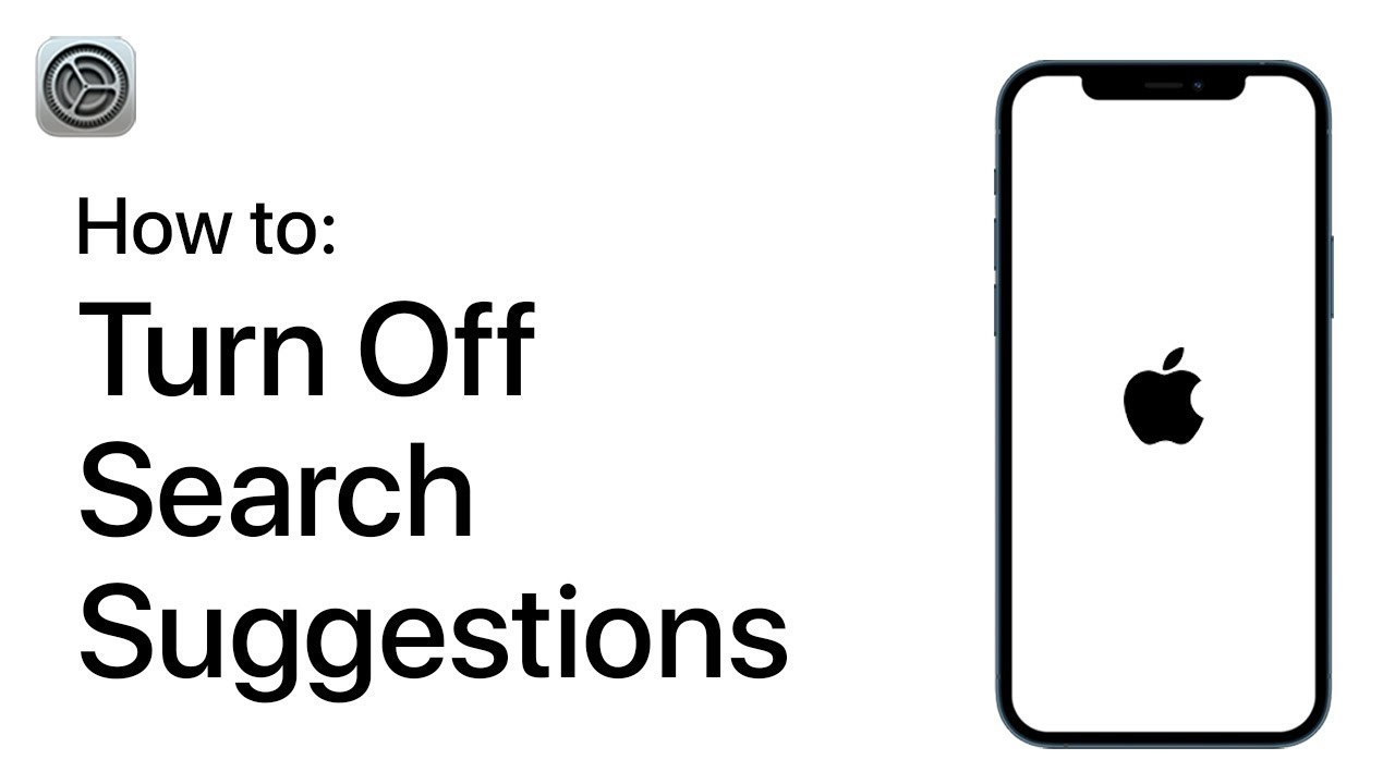 How to Turn Off Search Suggestions on Your iPhone - YouTube
