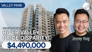Valley Park- High Floor 3-Bedroom + Study Unit with 999-year leasehold | $4,490,000 |George & Jeremy
