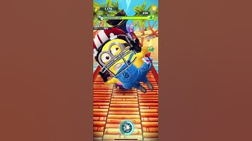 Epic Fail 0.00001s Before The End in Minion Rush: Running Game 🍌
