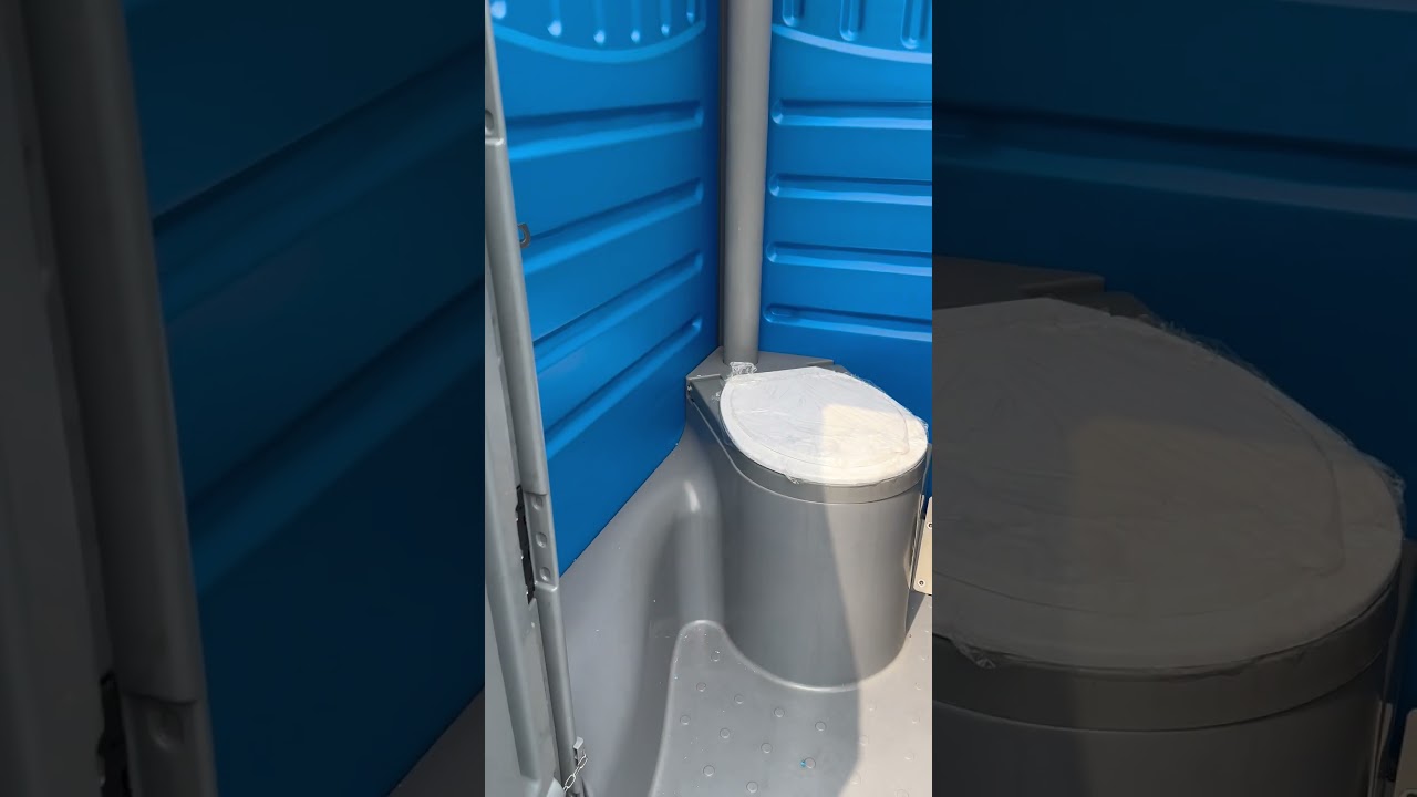 Real portable toilet factory from China
