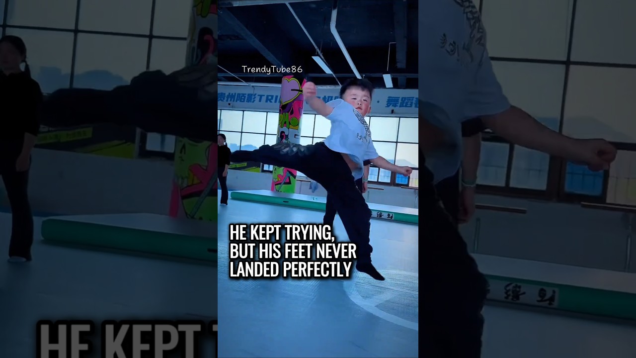 Идеальное сальто, непоколебимая решимость 👏