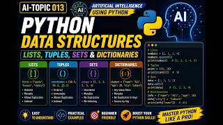AI-Topic013 | Python Data Structures - Lists, Tuples, Sets & Dictionaries | Ai