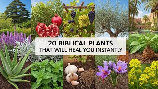 20 Biblical Plants That will Heal You Instantly