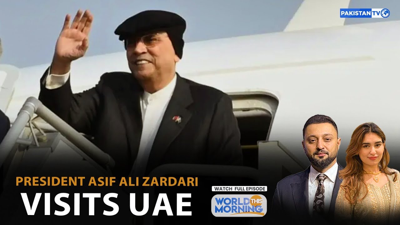 World This Morning I Zardari UAE Visit I India & Gaza Peace Doubts I Pakistan’s T20 WC Decision