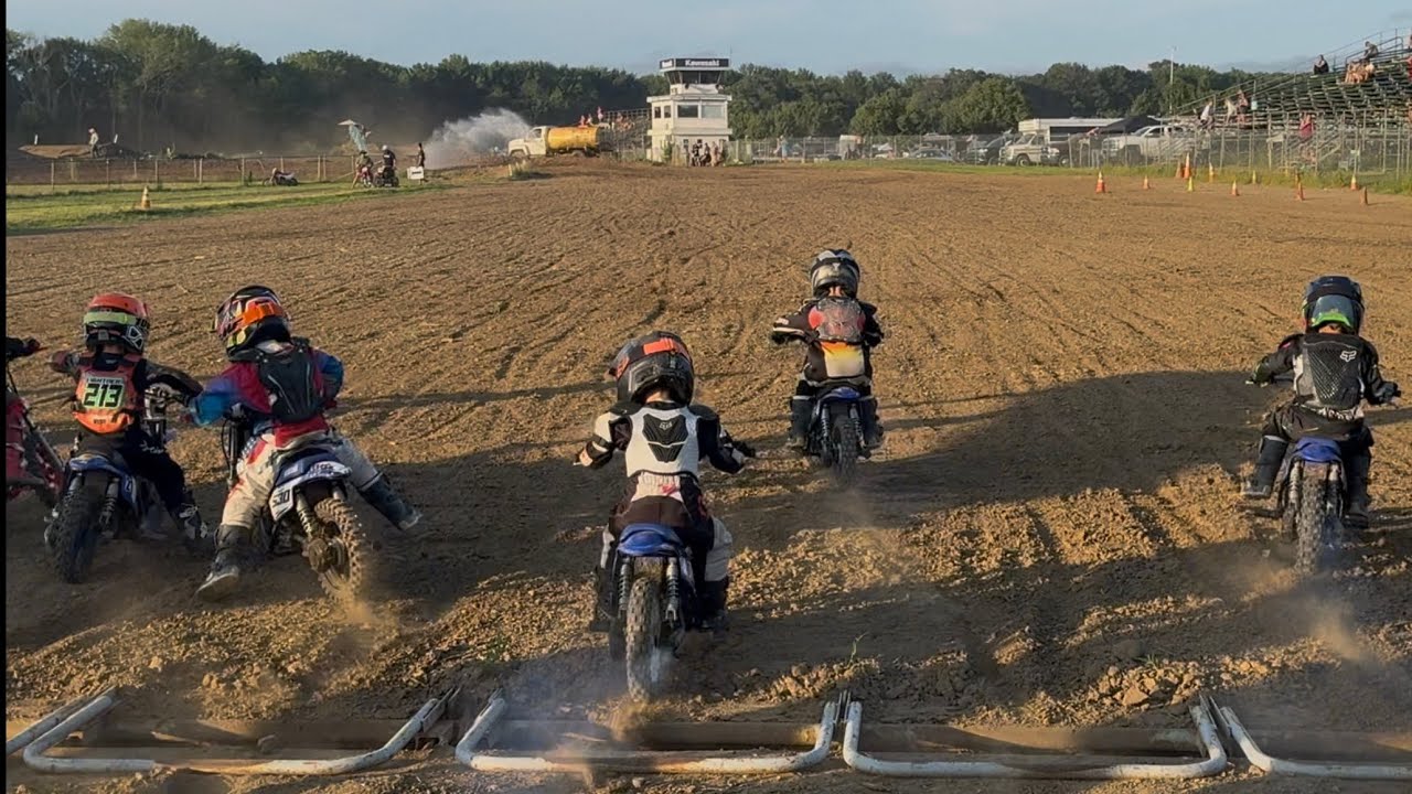 Jax does his second Dirtbike Race PW50