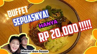 【Daoyueshe】Buffet Nasi dan Mie sepuasnya CUMA Rp 20.000 !!!