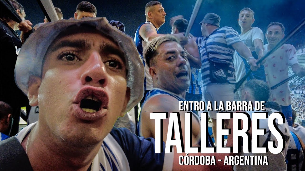 Asi es una BARRA BRAVA por dentro. Un día en LA FIEL de TALLERES de Córdoba 🇦🇷