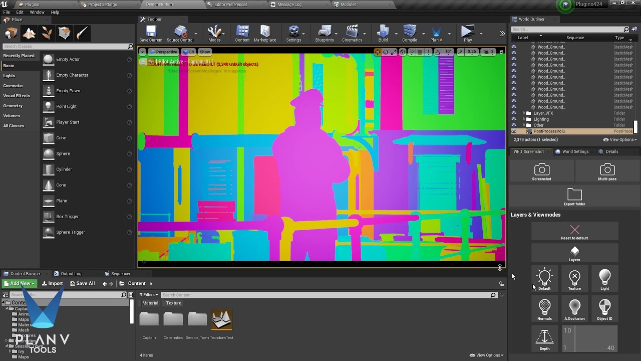 Plan V Tools - Screenshot tool for Unreal Engine 4 - YouTube