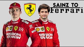 Carlos sainz moving to ferrari? -