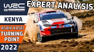WRC Expert Analysis : Asahi KASEI Turning Point : WRC Safari Rally Kenya 2022