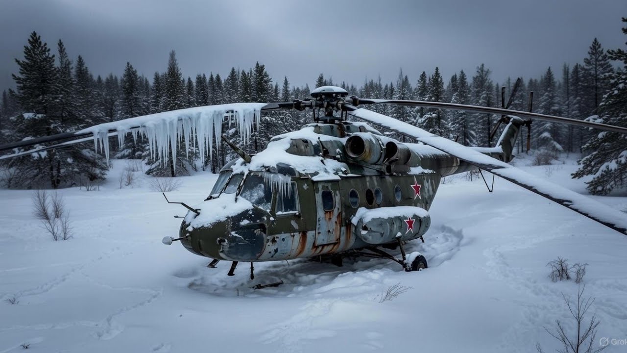 Restoring a Forgotten Mil Mi-8 Helicopter | 1972 Arctic Abandonment ASMR