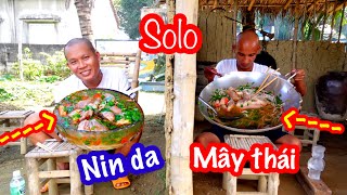 Toàn Đen Và Trọng Trề Tranh Tài BÁNH CANH GIÒ HEO - Ẩm Thực Hài Hước | Son Duoc Vlog