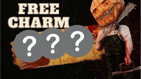 New FREE CHARM redeem code ! - Dead by Daylight