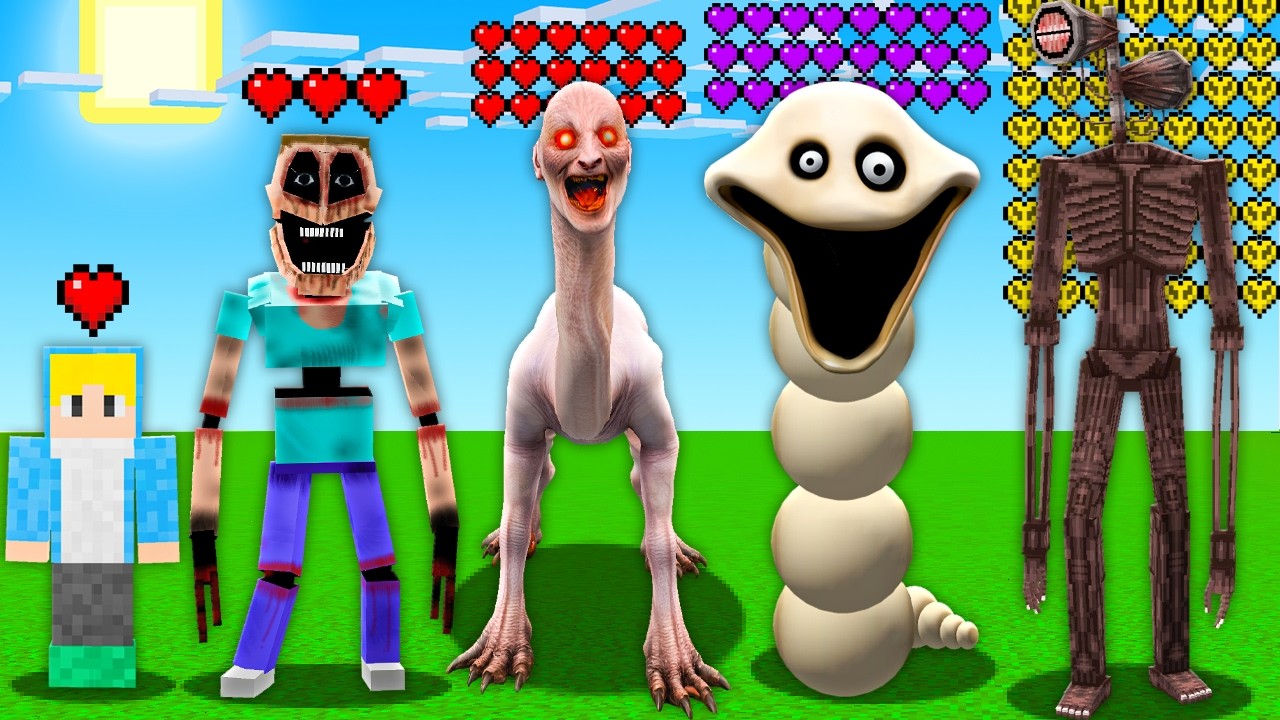 KTÓRY STRASZNY POTWÓR JEST NIEŚMIERTELNY w MINECRAFT!