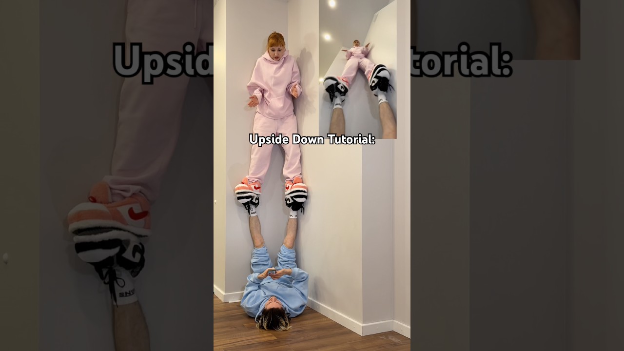 UPSIDE DOWN TUTORIAL🚷