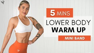 5 Mins Lower Body Warm Up | Do this BEFORE your workout!
