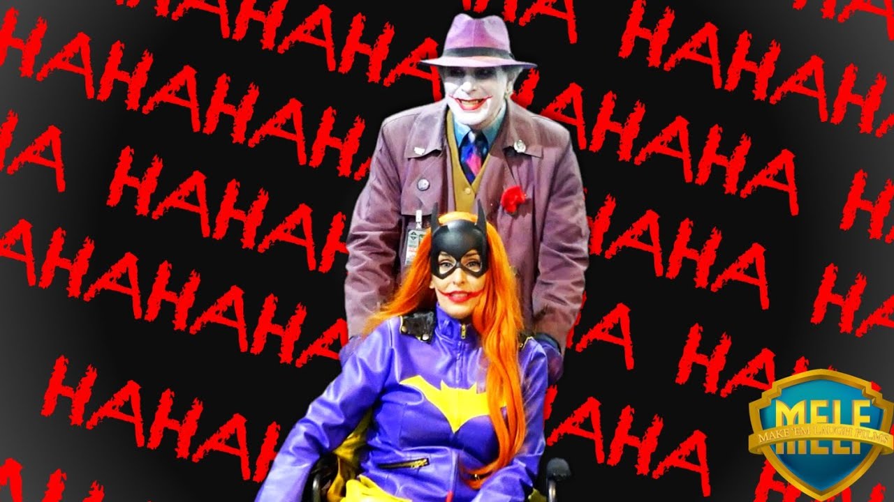 BATMAN: THE KILLING JOKE PRANK in Public!! (Part 2) - Ft. Joker Real Life Superhero Movie - MELF