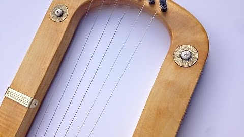Wire Strung/Irish Lyre in G Pentatonic Tuning by Michael J King