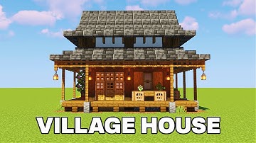 Japanese Village House | Minecraft Tutorial