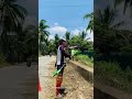 Growing grass almost occupied the road and we take an action of it.#public #nocopyrightmusic