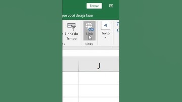 Colocar link de um site no Excel | SHORTS