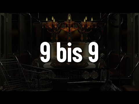 SIRA, badchieff, Bausa - 9 bis 9 (Letra/Lyrics) | Official Music Video