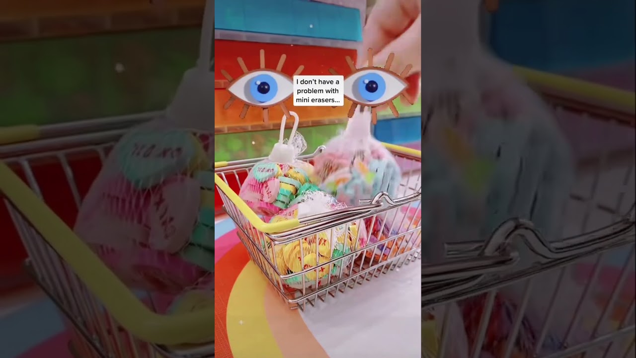 I don’t have a problem, I have a mini eraser collection that I 🥰 