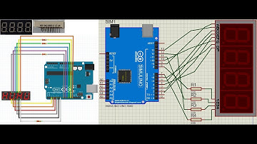 Count up to 9999, Arduino Uno, 4-DIGIT 7-SEGMENT LED Common-Anode