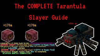 The COMPLETE GUIDE to Tarantula Slayer FOR COINS (AND EXP) in Hypixel Skyblock | Updated June 2026