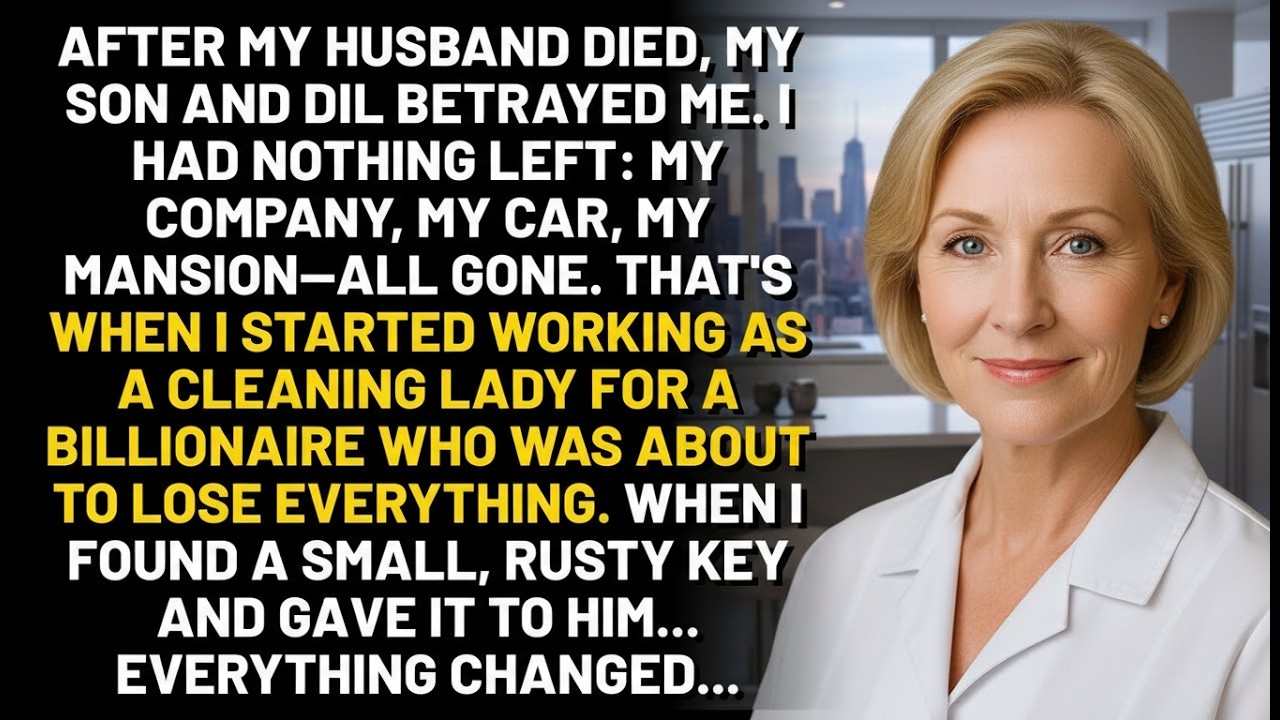 I Lost Everything To My Son, Until As A Cleaning Lady, I Changed A Billionaire's Life In Seconds...