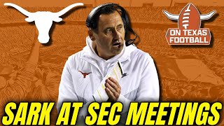 Sark Speaks at SEC Spring Meetings | Texas Longhorns Football | 2024 | College Football