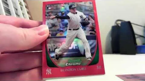 2011 Bowman Draft Baseball Group Case Break Recap #1