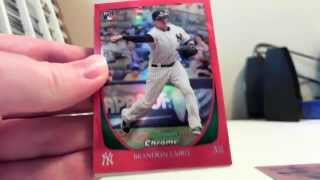 2011 Bowman Draft Baseball Group Case Break Recap #1