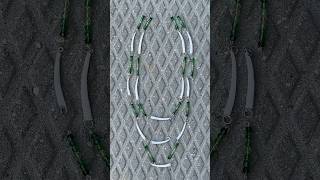 Dentalium shell necklace #wildojibwaycreation #jewelry #beadsjewellery #nativemade #fyp