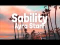 Ayra starr  sability lyrics