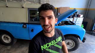 The Engine Swap 2.8 Turbo Isuzu Install - Episode 17: 1984 Series III Land Rover Camper Conversion