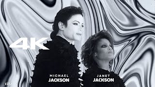 Michael Jackson Ft Janet Jackson - Scream (Remastered 4K)