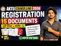 AKTU Counselling 2026 Registration Documents &amp; Format | UPTAC Counselling 2026 Documents Required