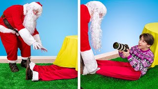 How to Catch Santa Claus / 17 Funny Christmas Situations and Pranks