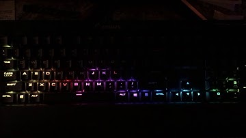 Kotori & JVNA - Waterfall (With Corsair K70 LUX RGB Visualizer)